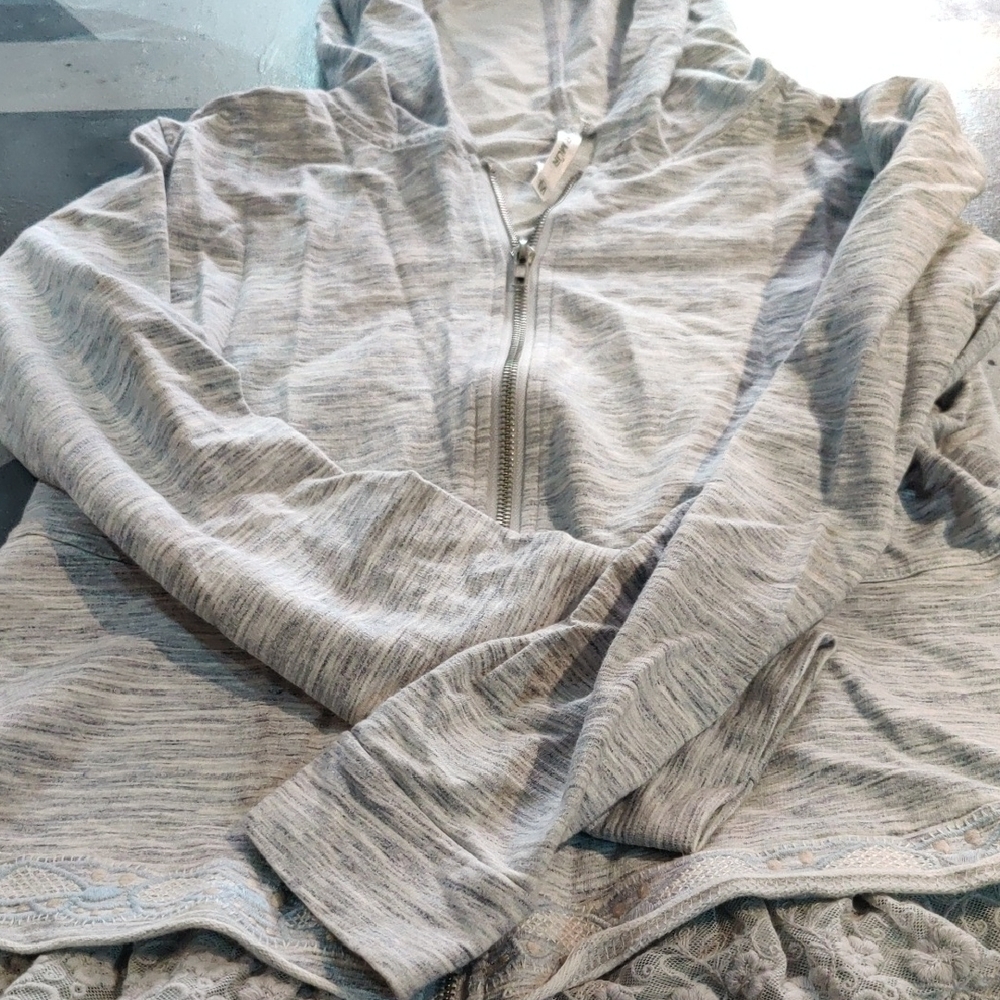 Cozy Gray Zip-Up Hoodie